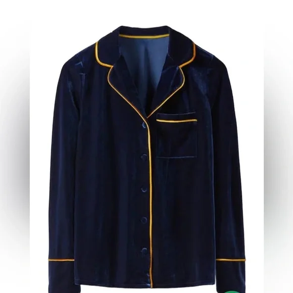 Boden NWT Navy Zena Shirt size US 10 - Picture 3 of 17